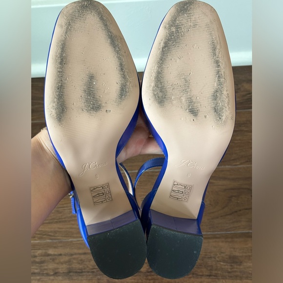 J. Crew Maisie Ankle-Strap Heels in Leather - Picture 5 of 5